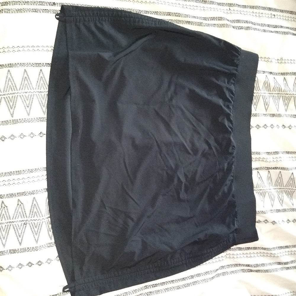 Torrid drawstring side high waist board skirt